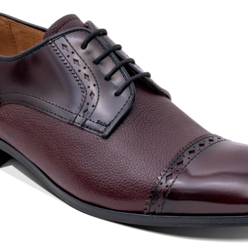 Ashbourne - Burgundy Hi-Shine/Grain