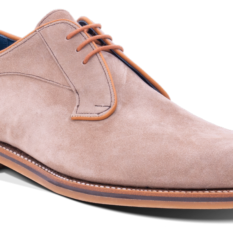 Derby - Parchment Suede