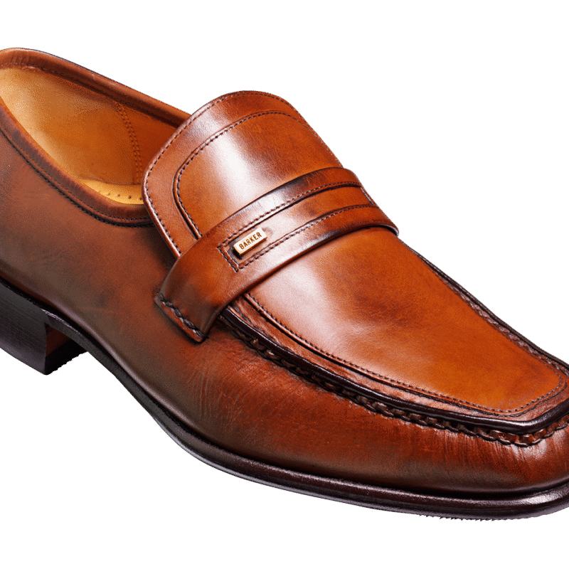 Wesley - Chestnut Calf Loafer
